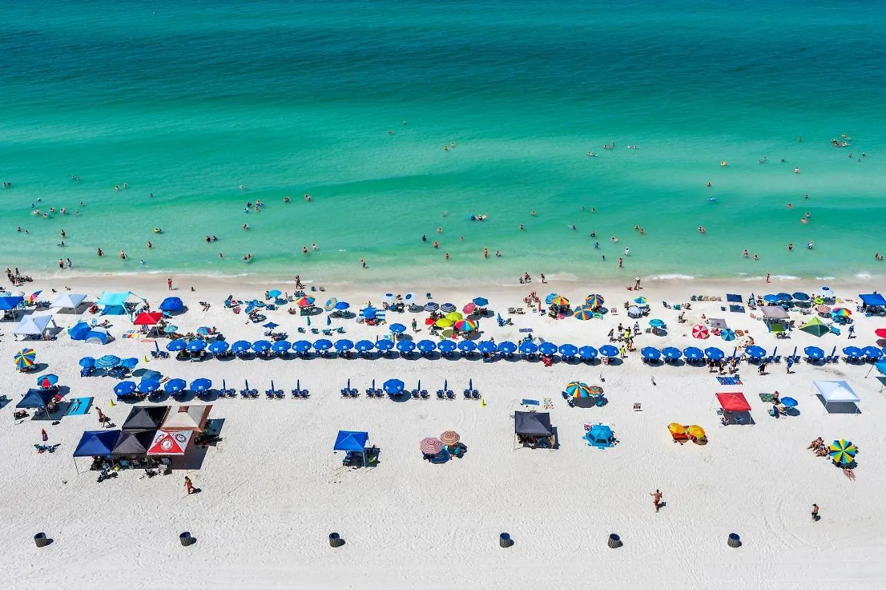 Stunning Ocean & Sunset Views, Direct Beach Access With 2 King Bedrooms At Panama City Beach, Fl Aparthotel