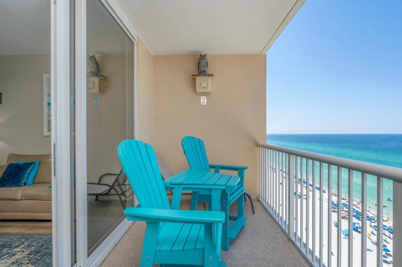 Stunning Ocean & Sunset Views, Direct Beach Access With 2 King Bedrooms At Panama City Beach, Fl Aparthotel