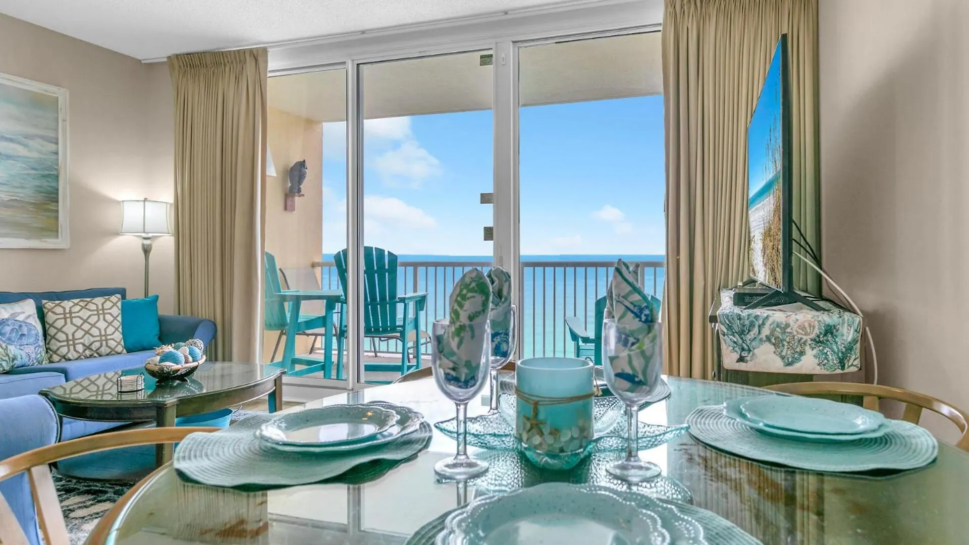 Stunning Ocean & Sunset Views, Direct Beach Access With 2 King Bedrooms At Panama City Beach, Fl Aparthotel